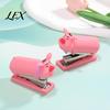 Cartoon Pig Stapler for Back to School Mini Stapler, Cute Shape, Portable Lightweight PVC Small Binding Tool Notebooks Shell Tool, Handheld And Office
