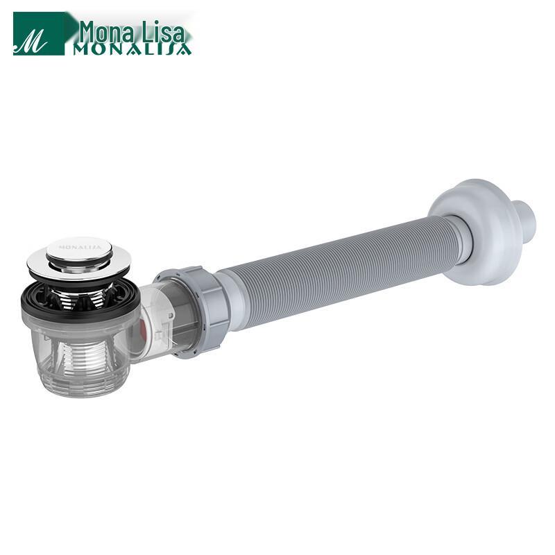 Mona Lisa Pop-Up Bathroom Sink Drain Assembly