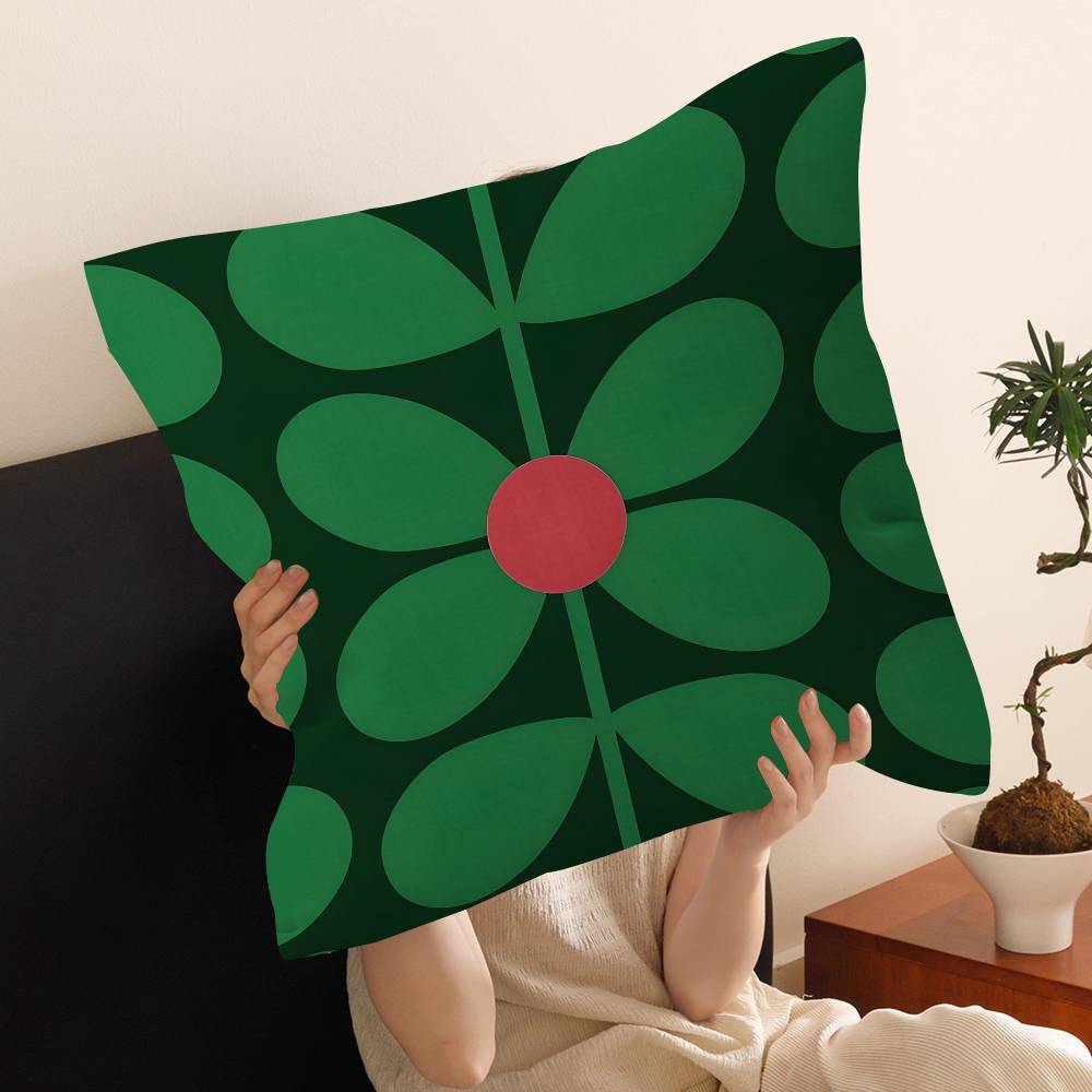 Orla Kiely Blatt Blume Cartoon Kissenbezug Design Kissenbezug Dekoration Feiertagsdekoration
