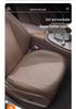 Lantu Universal Car Seat Cushion - Breathable Nappa Leather for All Seasons (Free/Zhiyin/Mengxiangjia/ZhuiGuang)
