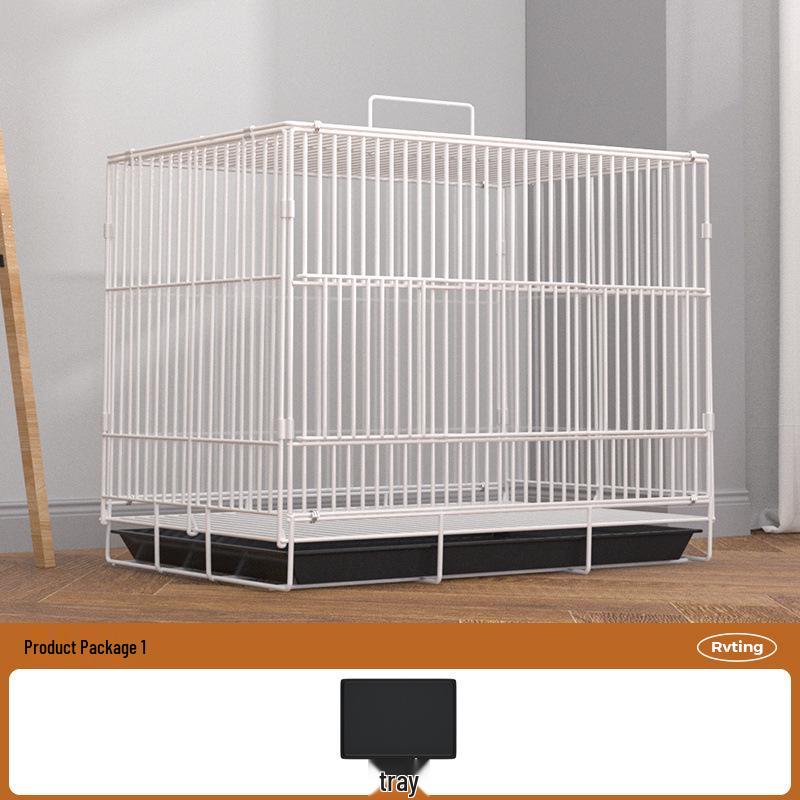 Extra Large Rabbit & Guinea Pig Cage with Toilet - Spacious for Household Pets