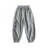 Boys' Fleece One-Piece Pants: Winter 2024 Thickened Casual Sweatpants for Big Kids