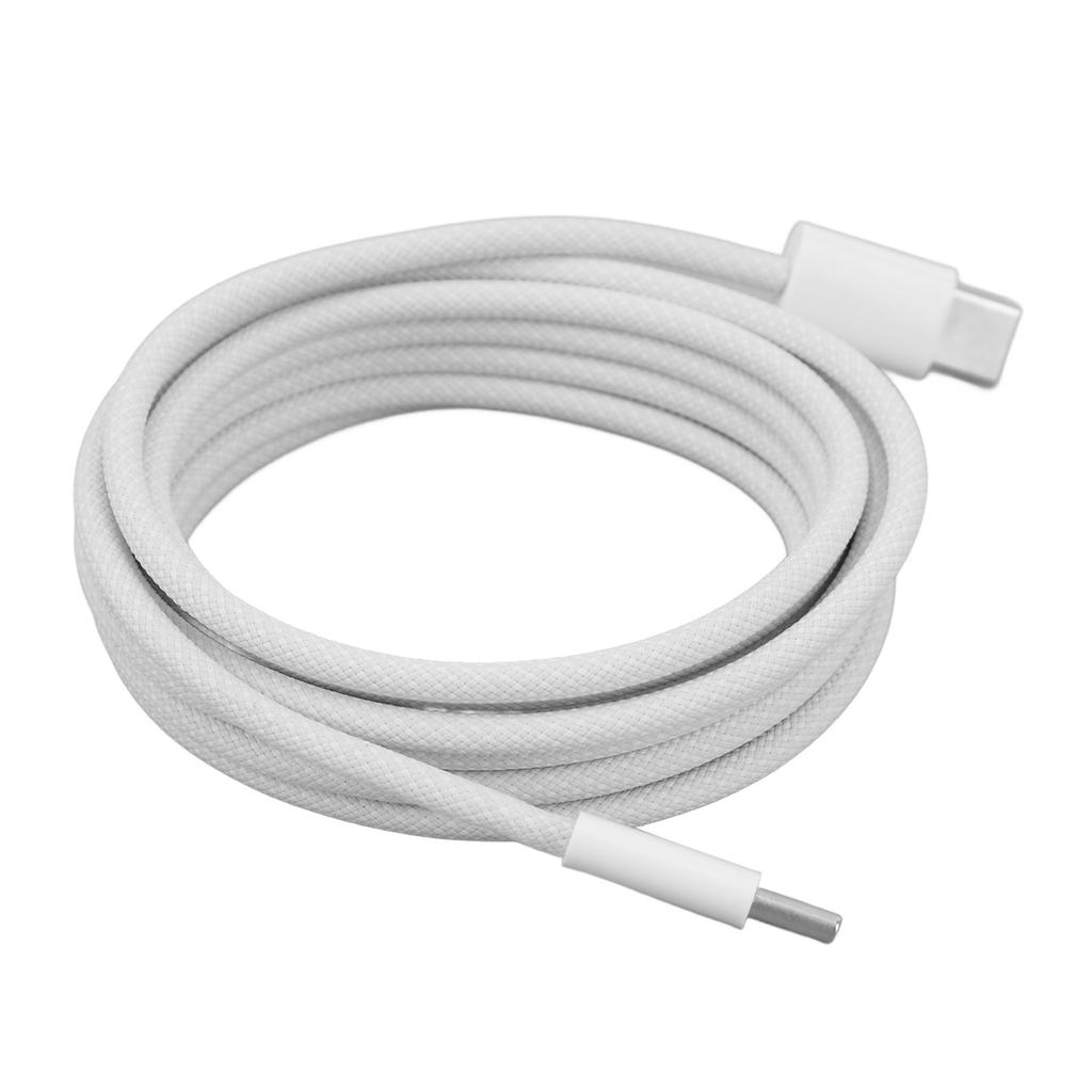 6.6FT USB C Charger Cable 60W Nylon Braided Fast Charging USB C to USB C Cable for IOS 15 for