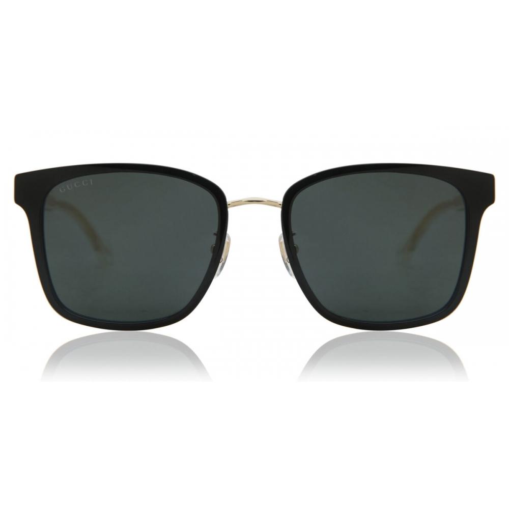 

Gucci Gg0563skn Asian Fit 001 Men Sunglasses Black Shiny Gold/55-21-150