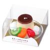 Kameyama Sweets Candle Pudding La Mode Scented Candle Food - À (Favorite Candle)