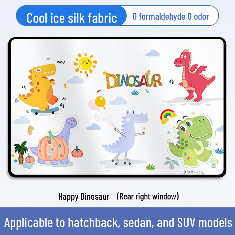 Children's Car Sunshade Curtains for Rear Windows