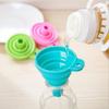 Household Telescopic Funnel Kitchen Packaging High Temperature Resistant Funnel Engine Funnel Car Universal Silicone Liquid Funn
