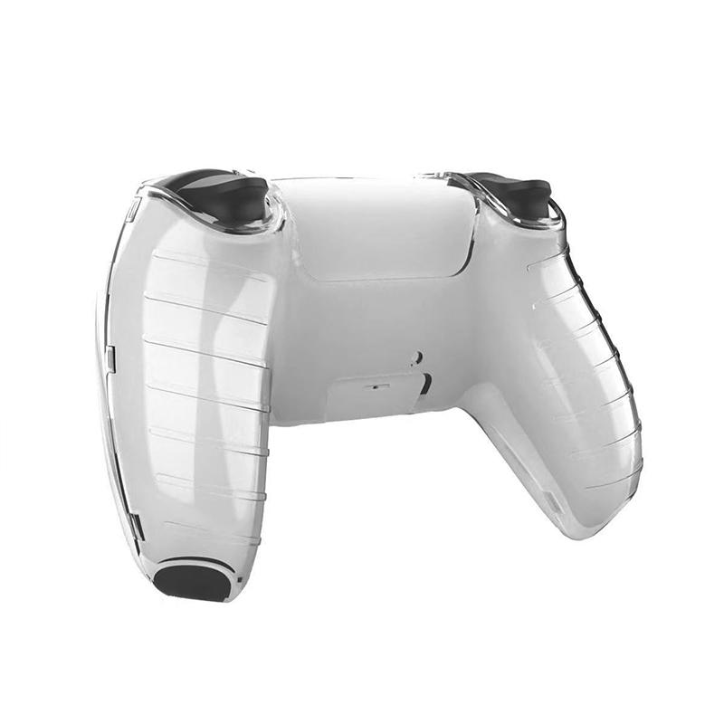 Clear PC Hard PS5 Controller Case Dustproof Anti Slip Protective Cover