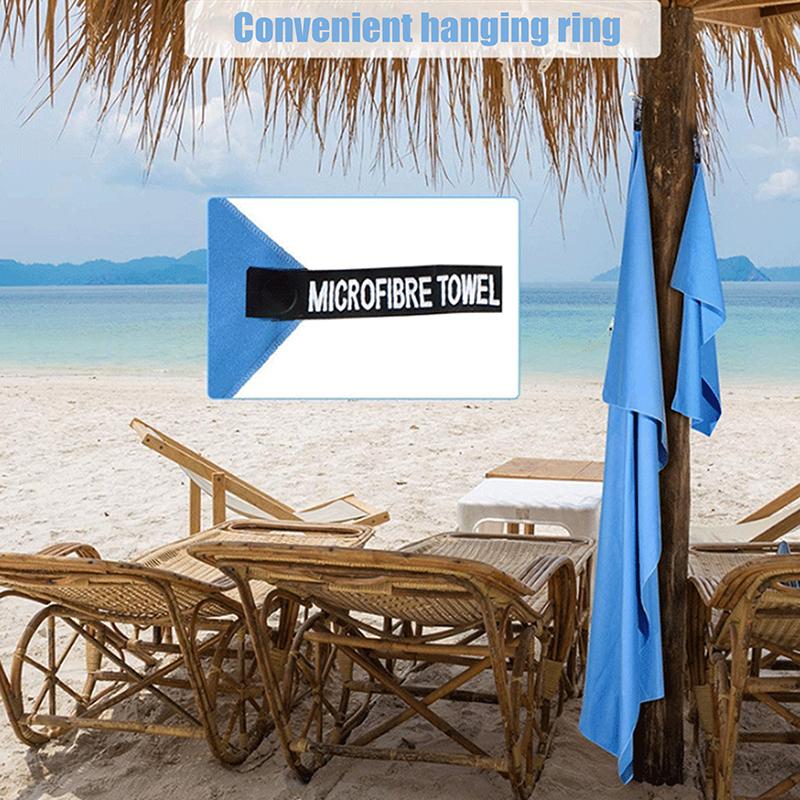 Quick-Drying Sports Towel 40X80Cm Multi-Color Swimming Gym Fitness Camping Running Beach Washcloth Towels