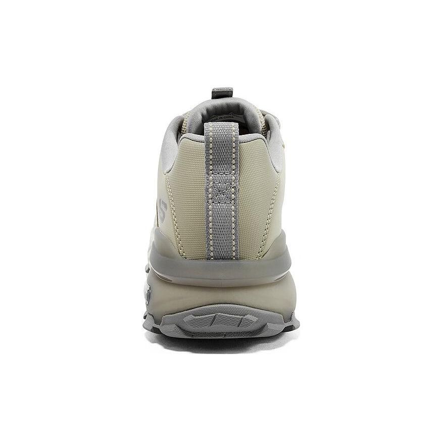 Skechers Casual Max Protect Fabric Leather Durable Low Top Outdoor Functional Shoes Men Shoes Charcoal 237308C-TNCC