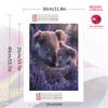 Koala and flowers Pattern  3pcs 100% Round Full Drill 5D DIY Diamond Painting Embroidery Cross Stitch Rhinestone Décor