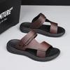 Platform Sandals Man Genuine Leathe Soft Eva Sabot Shoes Beach High Quality Cheap Liquidation Original Slippers for Men