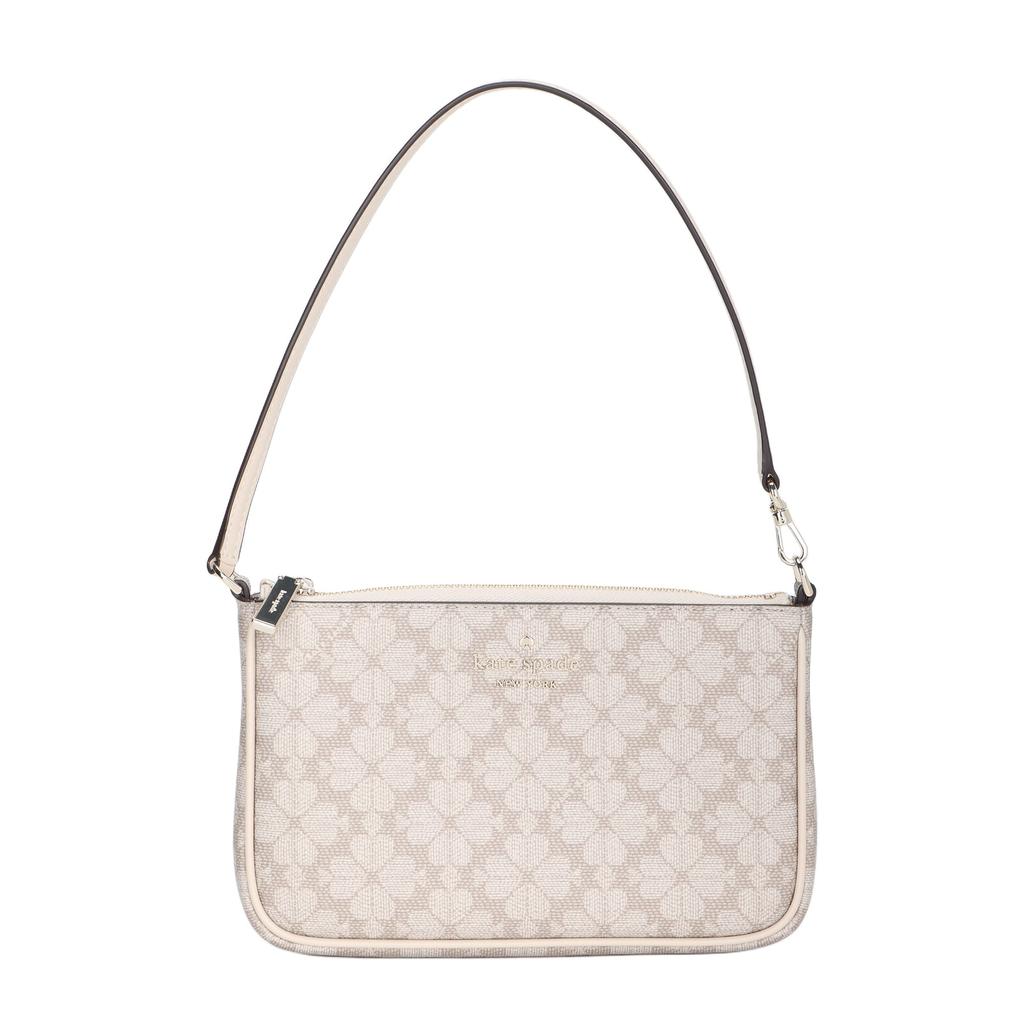 Kate Spade PVC Shoulder Bag, Handbag, Shoulder Bag Regular Women's Dark Beige Multicolor KI378-250