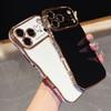 Luxury 6D Plating Wavy Phone Case For iPhone 17 Air 16 15 14 Plus 13 12 11 Pro Max 16e 16Pro Shockproof 3D Armor Soft TPU Cover