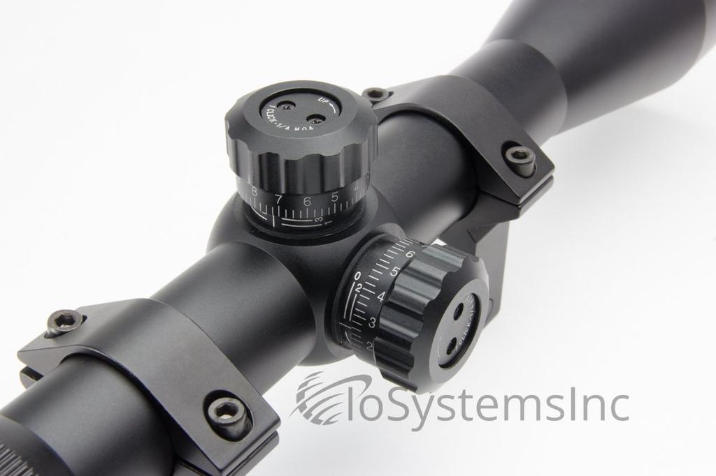 IoSystems Inc. 3-9X40HG Pro2 Kill Flash Rifle Scope with Japanese Instruction Manual, 40mm Caliber, 3-9x Zoom, High-End Model, Includes 20mm High