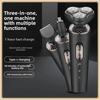 Bestseller Electric Razor 3-in-1 Men's Razor 3-head Razor Beard Knife Thin-bladed Double-ring Knife Net