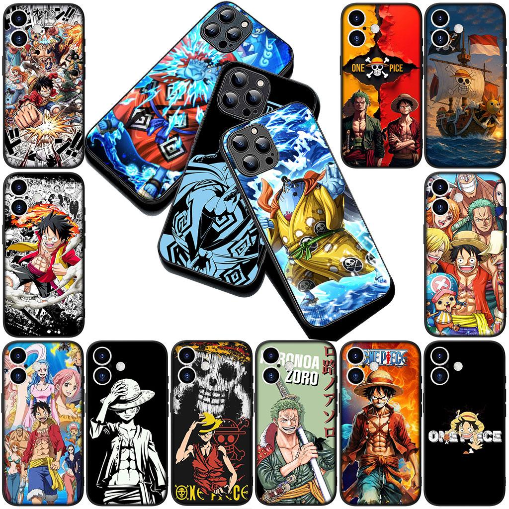 Phone Cover for Motorola Moto G86 G57 E14 E15 G14 G34 G35 G84 G24 A54 G15 Power E22 Case Jinbe One Pieces Luffy Roronoa Zoro