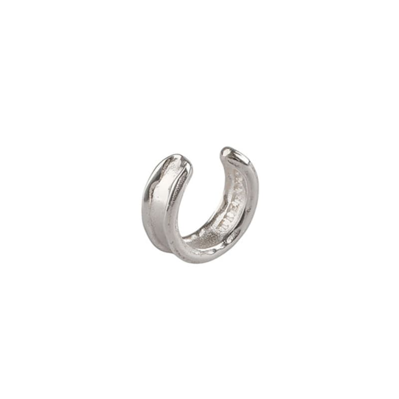 

TIERNO E.002/SIGNATURE TAG EAR CUFF silver