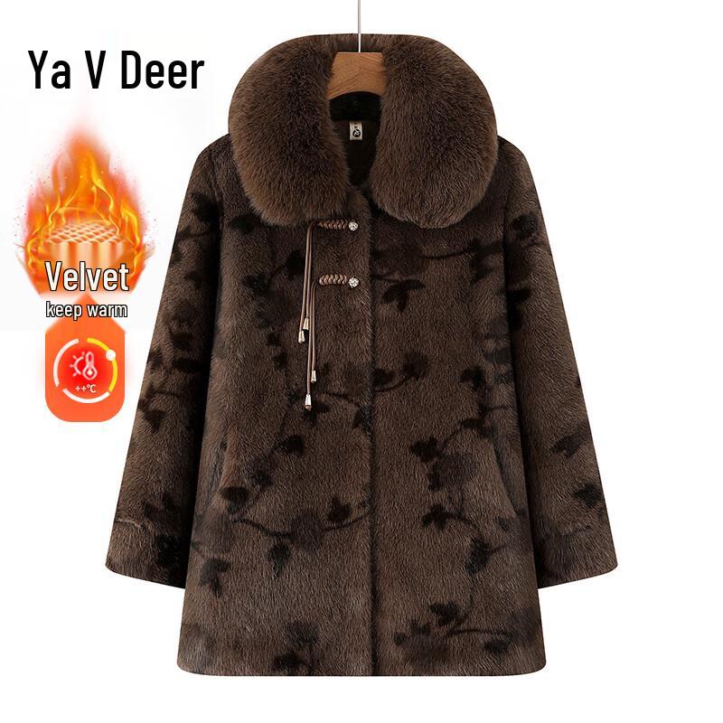 

Женское модное зимнее теплое стеганое пальто Yalu 6XL