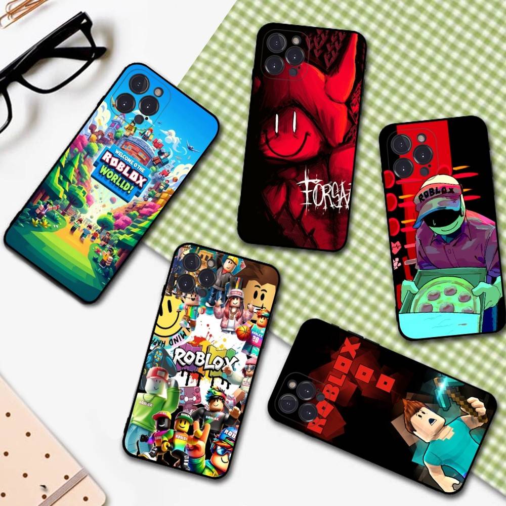 Game R-Roblox-ES Phone Case For IPhone 14 Plus 13 Mini 11 16 15 17 Pro Max Protection Shockproof