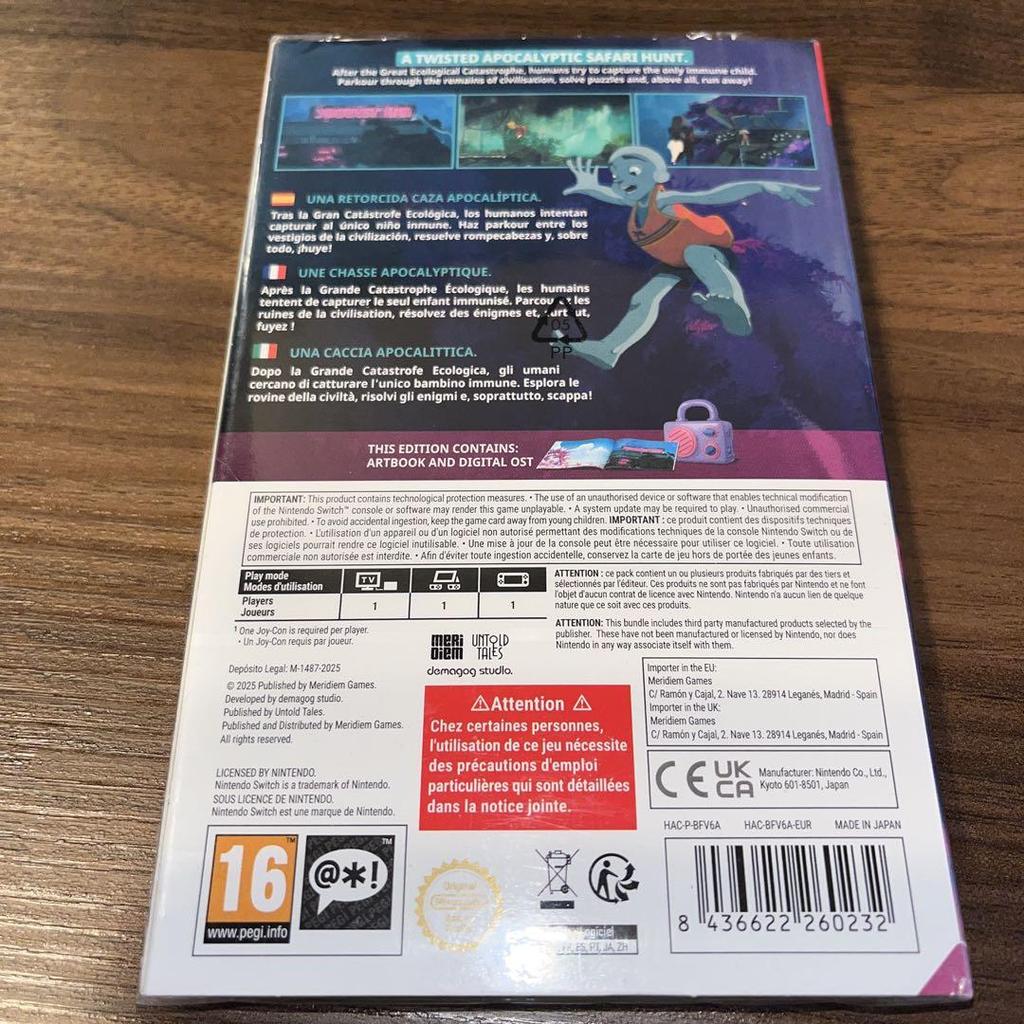 [USED] THE CUB BACK TO EARTH EDITION switch