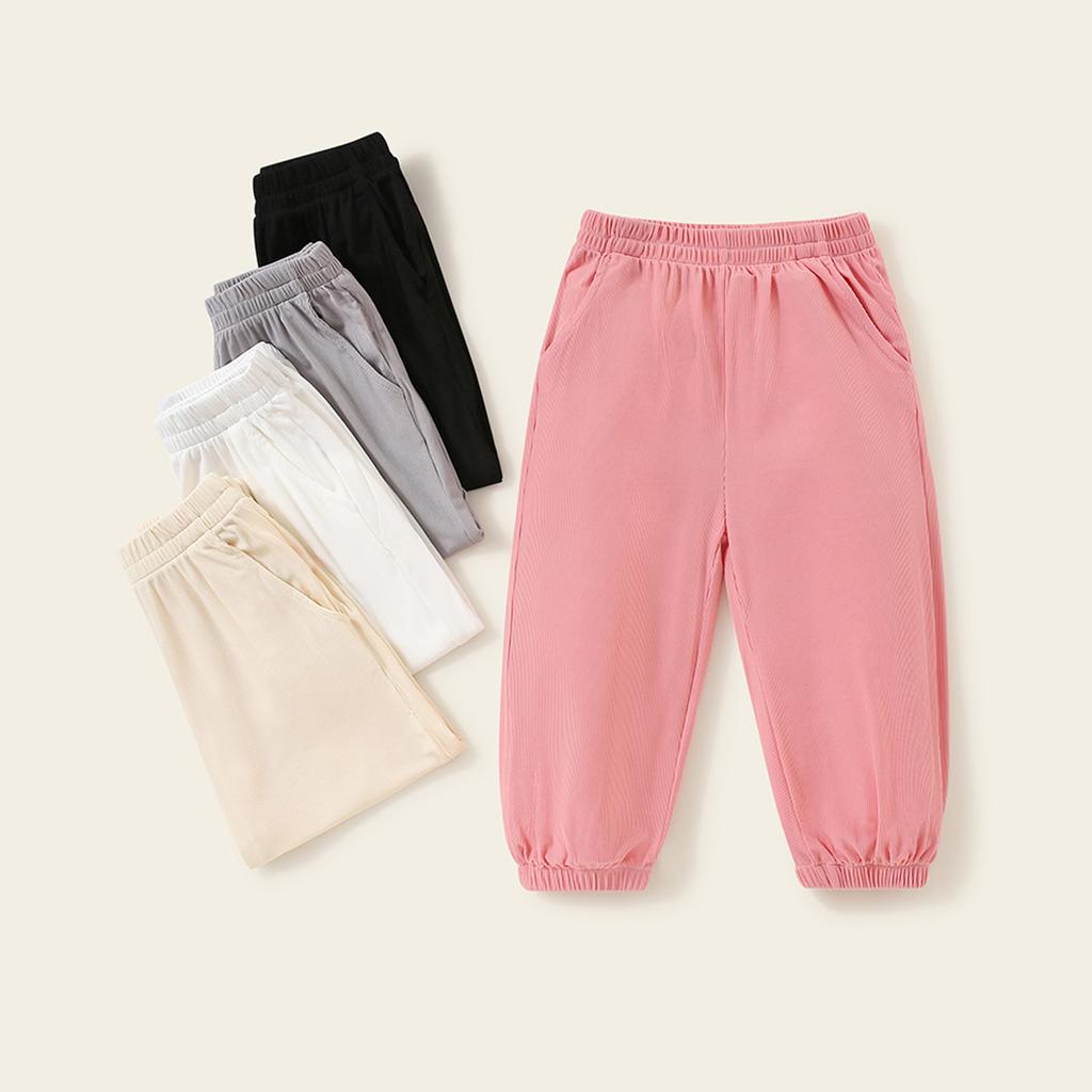 Children's Fashionable Wide-legged Five-inch Pants, Loose And Casual Pants