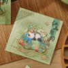 Chinese Style Metal Carved Bookmark with Custom Logo - Chengdu Cultural Souvenir