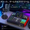 TENLAMP G10 Live Streaming Audio Interface with P15 Condenser Sound Audio DJ Voice Noise XLR 48V Phantom Streaming Equipment for PC and Audio Game