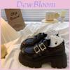 Mary Jane Shoes For Women With Waterproof Platform And Mid Heel For Daily Wear