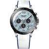 Angel Clover Luce Solar LUS44SBU-WH Wrist Watch for Men