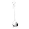 Heart-shaped Coffee Spoon Stainless Steel Teaspoons Mixing Spoon Dessert Snack Scoop Ice Cream Milk Tableware Kitchen Tool