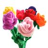 Cartoon Household Toys Multifunctional Smile Sunflowers Plush Plants Baby Bed Decoration Room Decoration Curtain Buckle Gift