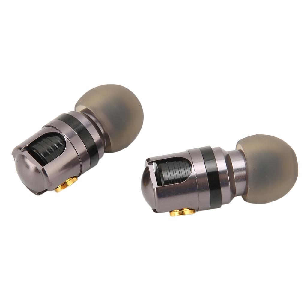 MMCX Earbuds 0.4in Dynamic Drive DIY Detachable Wire Connected Deep HiFi Bass Earphone for SE215 SE315 SE425 SE535 SE846