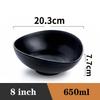 Fruit Salad Fast Food Tableware Japanese Style Plastics Noodles Bowl Household Ramen Bowl Soup Bowl