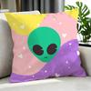 Cartoon DDreamy Aliens Cushion Cover Cushion Cover Set Pcs X X X Pillowcase Decorative Sofa Home Decor
