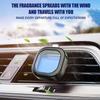 Car Air Freshener Air Outlet Aromatherapy Clip Long-Lasting Car Light Interior Ornaments Odor-Removing Fragrance X5J1