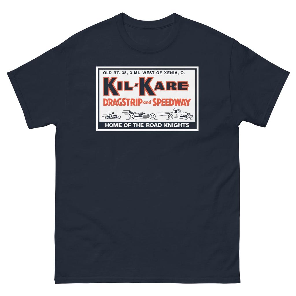 Kil-Kare Dragstrip Drag Racing Tee Vintage Speedway Ohio T Shirt