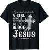 Christian Women I'm Covered By The Blood Of Jesus Christ T-Shirt