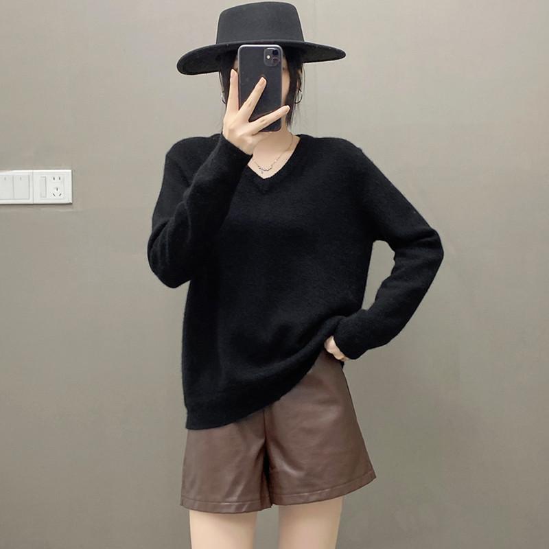 Qinghe 100% Pure Cashmere Women's Sweater - Ultra Soft Luxury Winter Pullover
