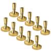 10Pcs Lamp Turn Switch Knob Replacement Copper Light Switch Knob Standard Size Twist Switch Knobs Easy To Install