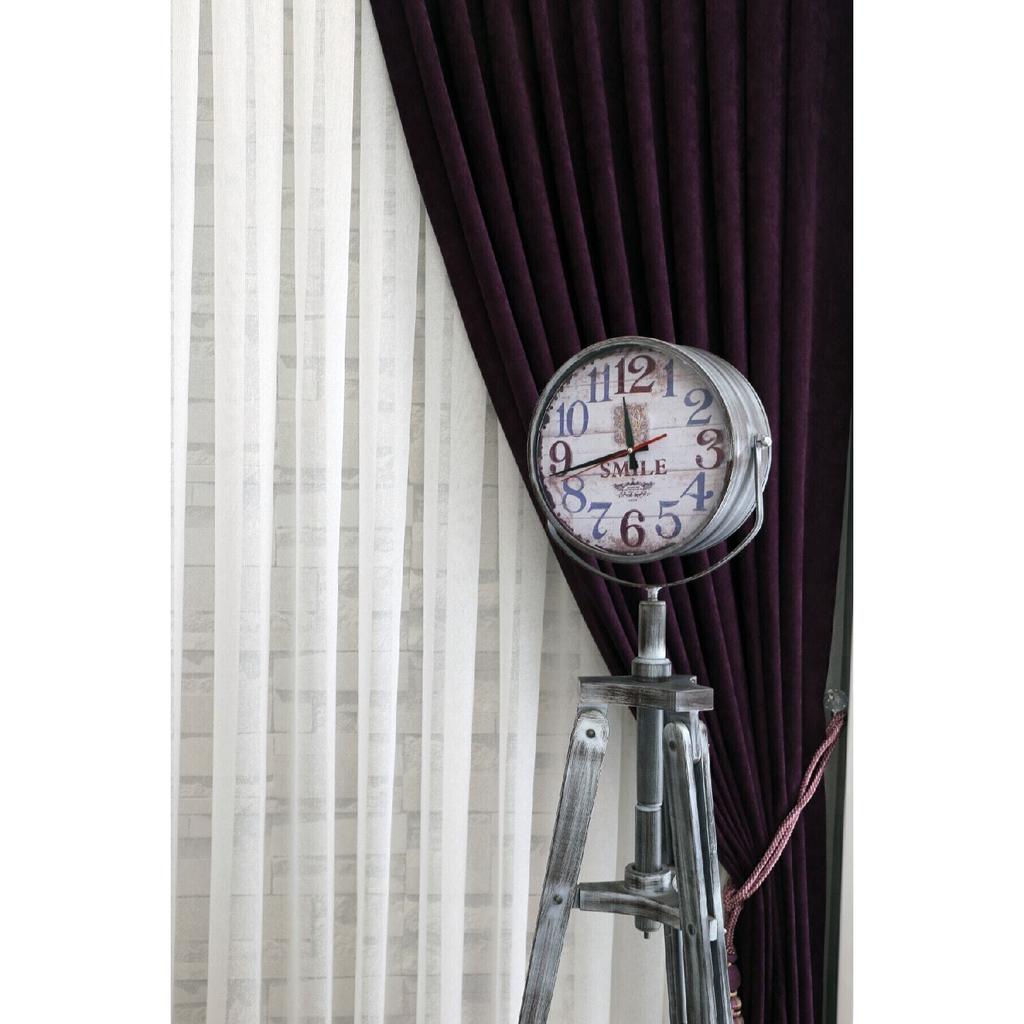 Natural Linen Tulle Curtain Ecru 1/2.5 Normal Pile