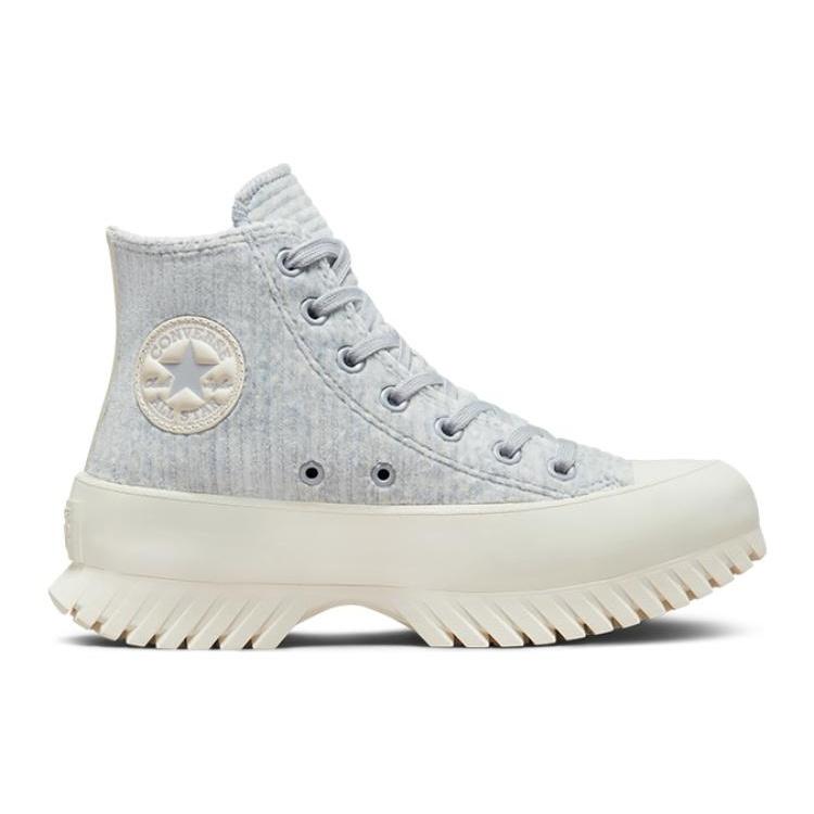Converse Chuck Taylor All Star Lugged 2.0 High 'Striped Knit - Gravel' Men's A01347C