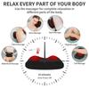 3D Simulation Back Massager With Heat Electric Massage Pillow  Lumbar Massage