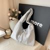 Plaid cloth bag women's large-capacity new summer lazy wind shoulder bag casual class tote bag
