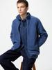 Uniqlo იაპონური საწმისის სრული Zip ქურთუკი გრძელმკლავიანი 