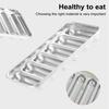Stainless Steel Sausage Mold 6 Cavity Hot Dog Mold for Home Cooking Non-Stick Baking Tool for Kids Food Sausage Maker with Lid