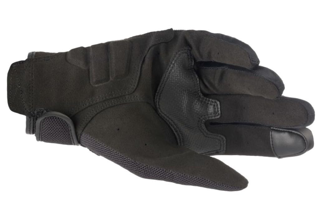 Alpinestars Motorcycle Gloves Black (Size: L) COPPER Gloves (356 8420)