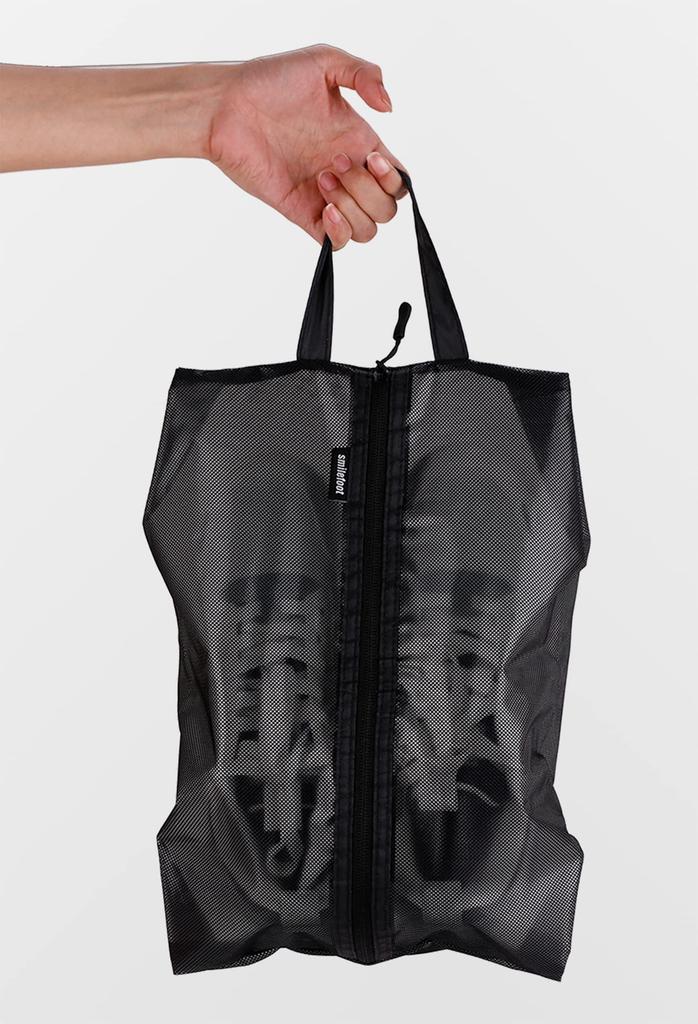 smilefoot Shoe Portable Shoe Bag for Outdoor Leather Table and Student Use Case, Waterproof, Dustproof, Breathable, Tear-Resistant, Lightweight,