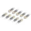 10PCS 12V G4 LED Bulbs 1.2W LED Light Bulb Durable G4 Bi-Pin Bulbs  Cabinet Lights
