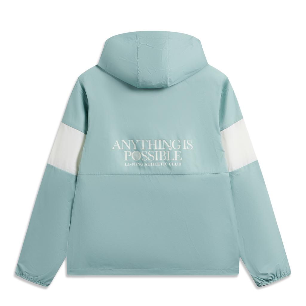 Li Ning Sports Lifestyle Series Fashion Loose Hooded Simple Casual Windbreaker Men Outerwear AFDW973-4